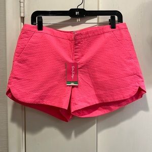 NWT Lilly Pulitzer Bungalow Pink Adie Short
